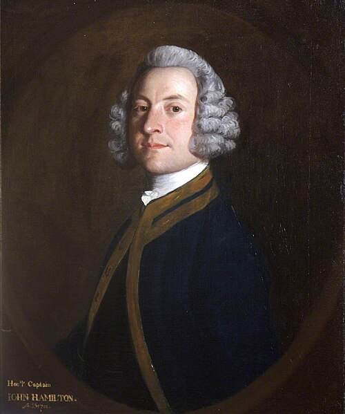 Captain the Honourable John Hamilton (1714–1755), 1790, Joshua Reynolds