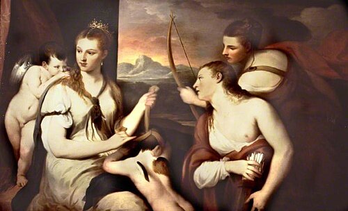The Education of Love, 1750, Joshua Reynolds