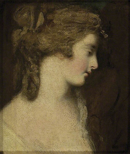 Head of a Girl, , Joshua Reynolds