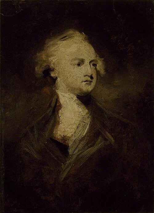 Sketch of Sir Abraham Hume, , Joshua Reynolds