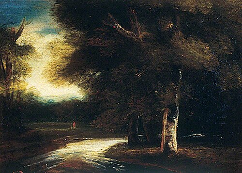 Woodland and River Scene, , Joshua Reynolds