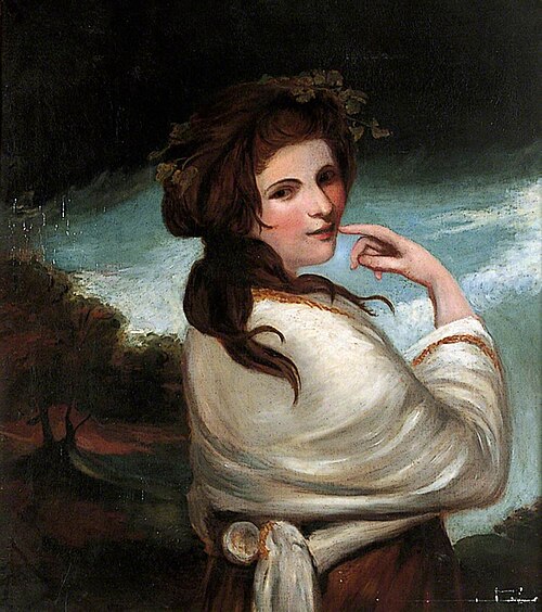 Lady Hamilton as a Bacchante, , Joshua Reynolds