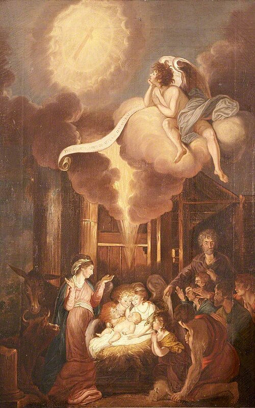 Nativity Scene, , Joshua Reynolds