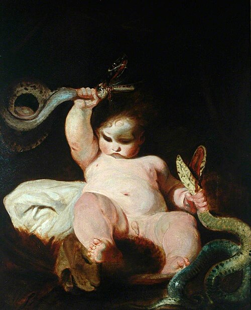 The Infant Hercules, , Joshua Reynolds