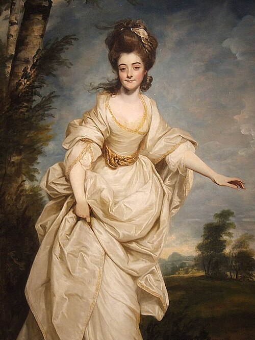 Diana (Sackville), Viscountess Crosbie (1756 - 1814), 1777, Joshua Reynolds