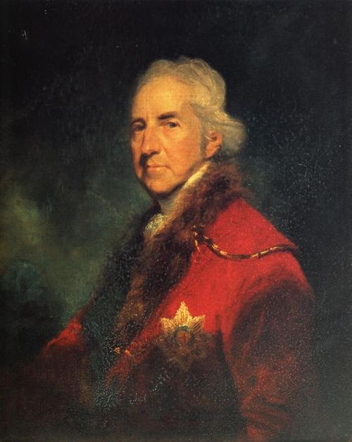 Porträt des Francis Seymour-Conway, 1st Marquess of Hertford (1718-1794), 1785, Joshua Reynolds