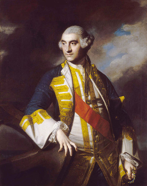 Porträt des Sir Charles Saunders (c.1715-1775), 1765, Joshua Reynolds