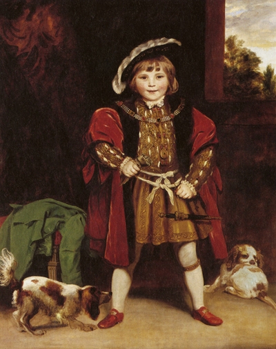 Portrait of Master Crewe as Henry VIII, 1775, Joshua Reynolds