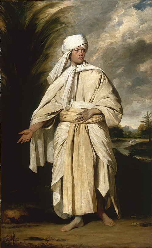 Portrait of Omai, 1776, Joshua Reynolds