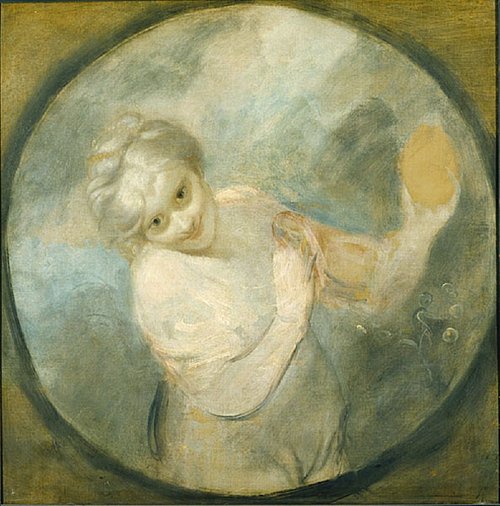 "Comedy". Study for "David Garrick between Comedy and Tragedy", 1760, Joshua Reynolds