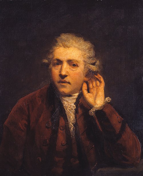 Self-Portrait as a Deaf Man, 1775, Joshua Reynolds
