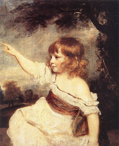 Francis George Hare enfant, dit Master Hare, 1788, Joshua Reynolds