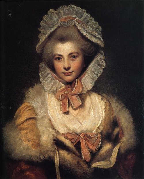 Portrait of Lavinia Bingham, Countess Spencer, 1782, Joshua Reynolds