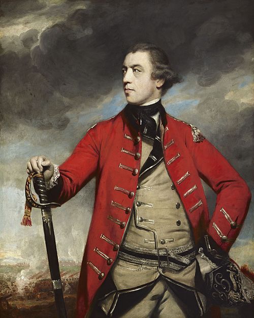 Portrait de John Burgoyne, 1766, Joshua Reynolds