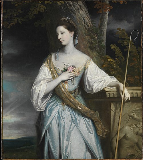 Anne Dashwood (1743–1830), Later Countess of Galloway, 1764, Joshua Reynolds