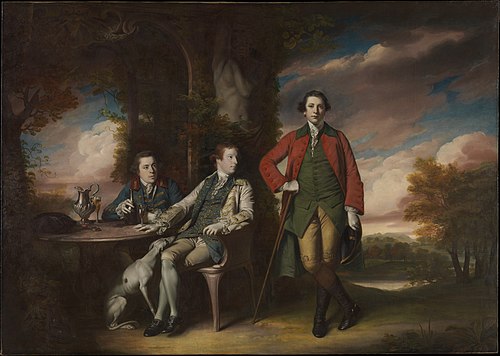 The Honorable Henry Fane (1739–1802) with Inigo Jones and Charles Blair, 1761, Joshua Reynolds