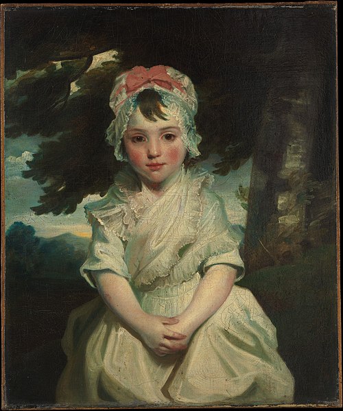 Georgiana Augusta Frederica Elliott (1782–1813), Later Lady Charles Bentinck, 1784, Joshua Reynolds