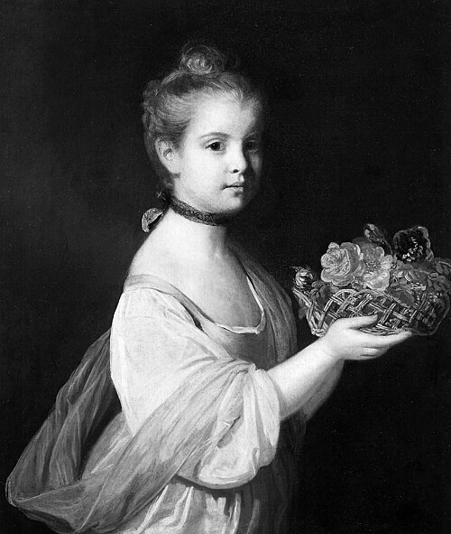 Portrait of Henrietta Edgcumbe, 1759, Joshua Reynolds