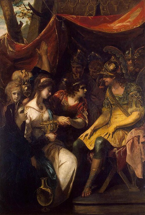 Continence of Scipio, 1789, Joshua Reynolds