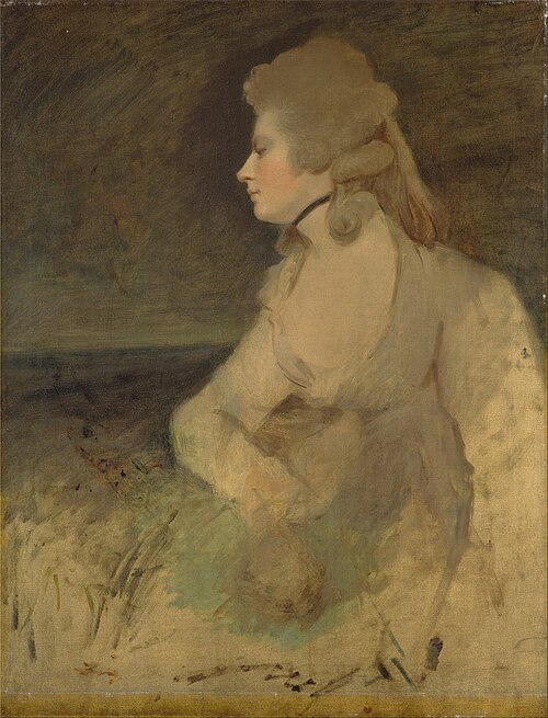 Mary Robinson (née Darby), 1784, Joshua Reynolds