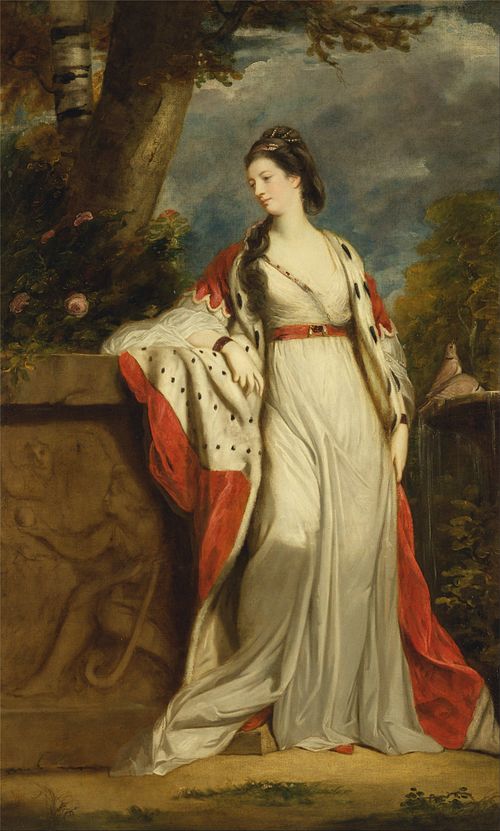 Elizabeth (née Gunning), Baroness Hamilton of Hameldon and Duchess of Argyll, 1760, Joshua Reynolds