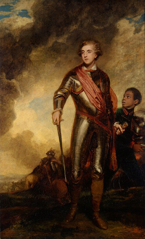 Charles Stanhope, third Earl of Harrington, and Marcus Richard Fitzroy Thomas, 1782, Joshua Reynolds