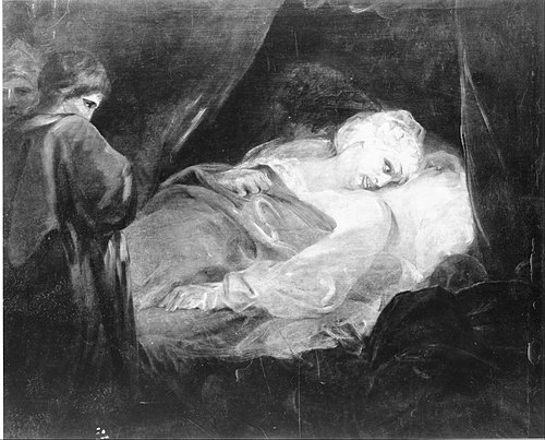 Death of Cardinal Beaufort, 1787, Joshua Reynolds