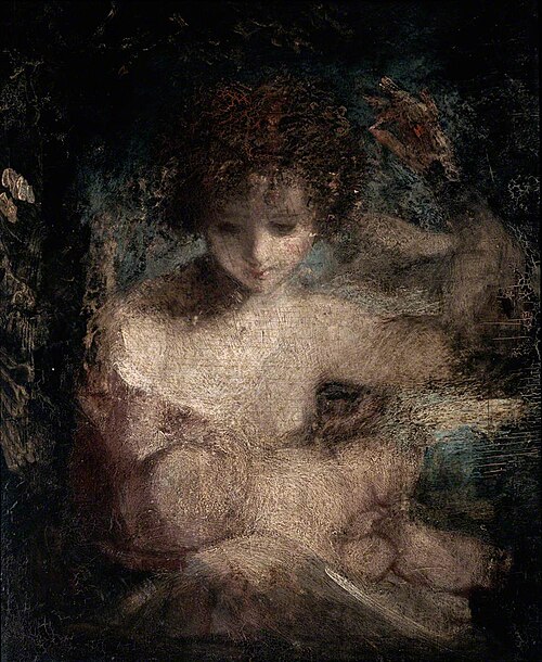 Girl with a Baby, 1782, Joshua Reynolds