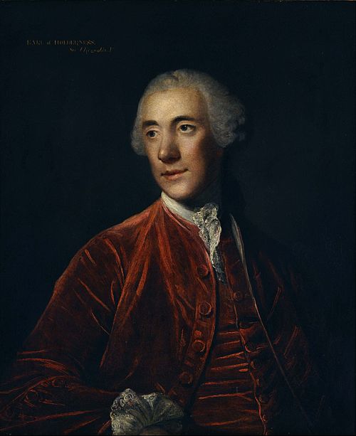Robert d’Arcy, 4th Earl of Holderness, 1775, Joshua Reynolds