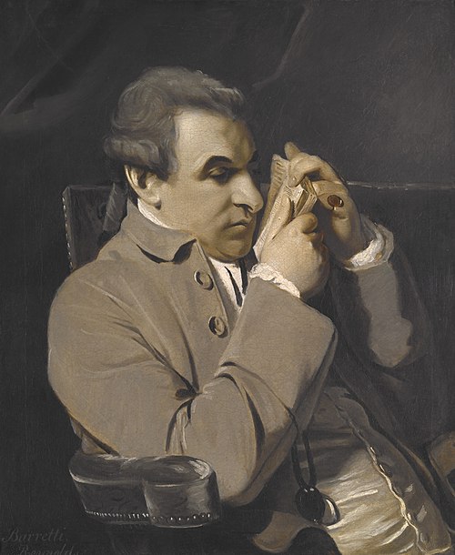 Portrait of Joseph Baretti, 1750, Joshua Reynolds