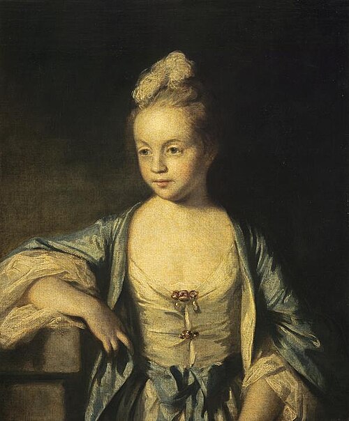 A Little Girl (possibly Lady Frances Scott, later Lady Douglas, 1750 - 1817), 1758, Joshua Reynolds
