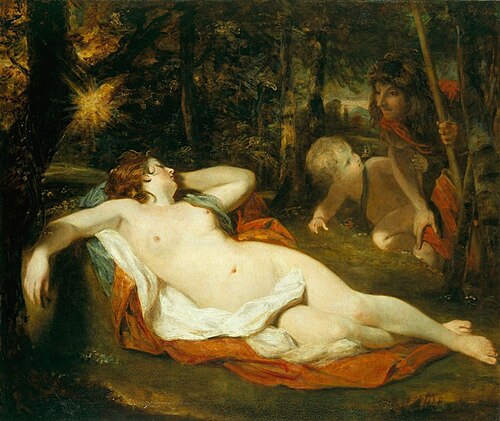 Cymon and Iphigenia, 1782, Joshua Reynolds