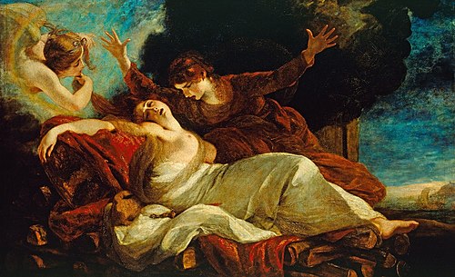 The Death of Dido, 1778, Joshua Reynolds