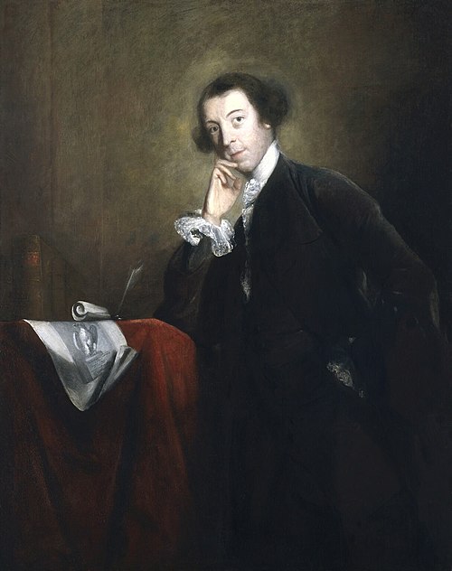 Horace Walpole, 1756, Joshua Reynolds