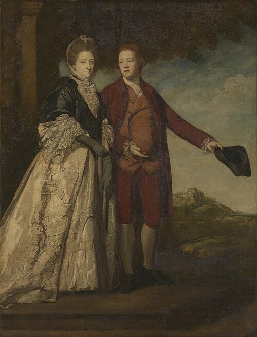 Sir Watkin Williams-Wynn and his Mother, 1768, Joshua Reynolds