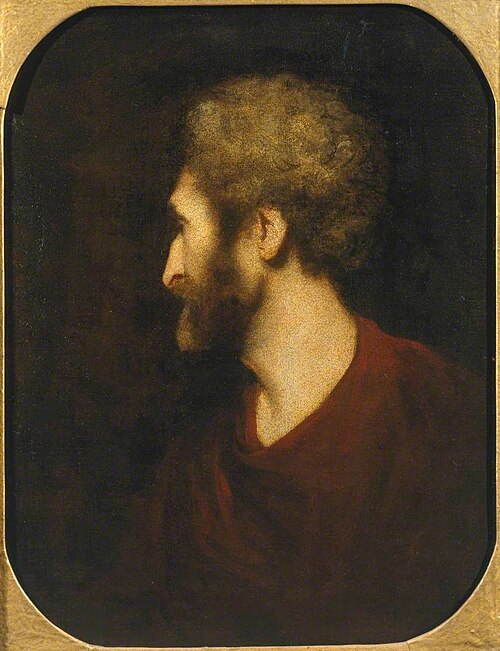 A Man’s Head, 1772, Joshua Reynolds
