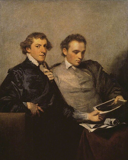 Mr Huddesford and Mr Bampfylde, 1778, Joshua Reynolds