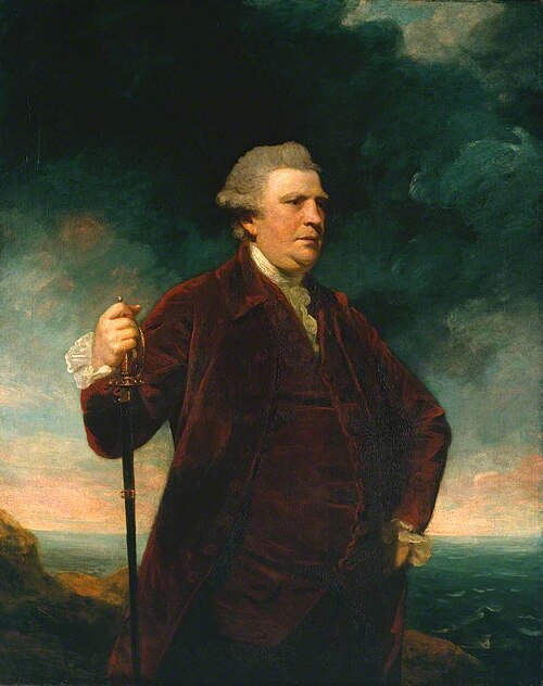 Admiral Viscount Keppel, 1780, Joshua Reynolds