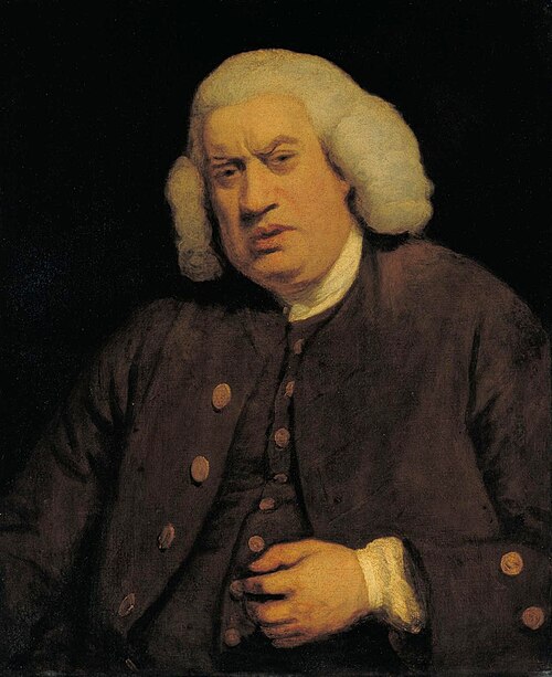 Doctor Samuel Johnson, 1772, Joshua Reynolds