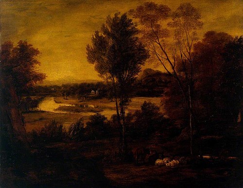 The Thames from Richmond Hill, 1788, Joshua Reynolds