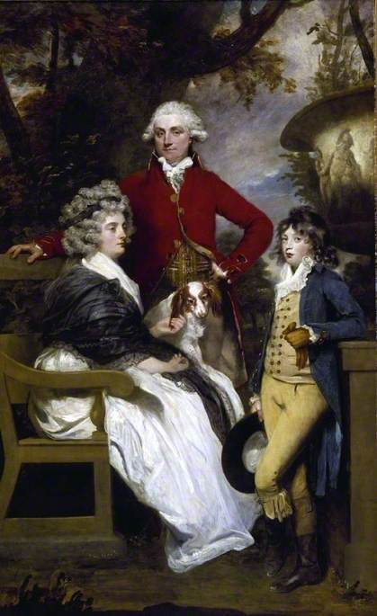 The Braddyll Family, 1789, Joshua Reynolds