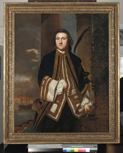Captain the Honourable George Edgcumbe, 1720-95, 1748, Joshua Reynolds