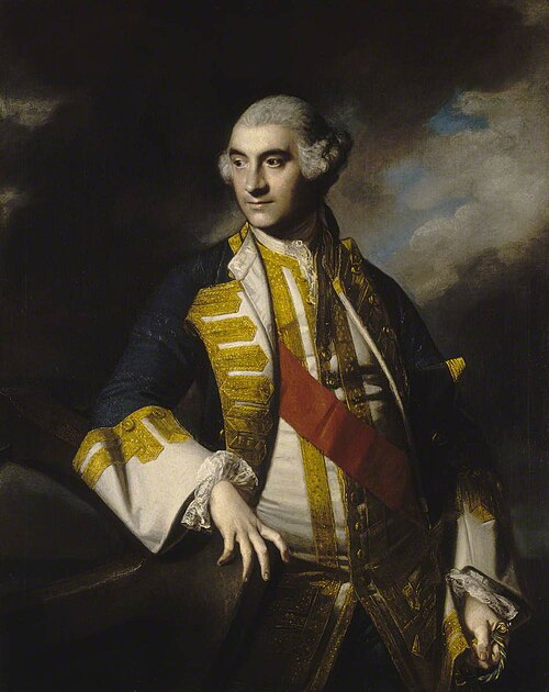 Admiral Sir Charles Saunders, circa 1713-75, 1765, Joshua Reynolds