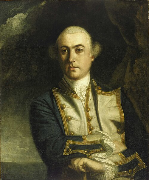 Captain the Honourable John Byron, 1723-86, 1759, Joshua Reynolds