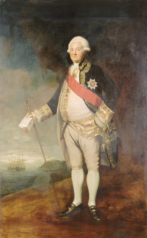 Vice-Admiral Sir Edward Hughes, c.1720 - 1794, 1786, Joshua Reynolds