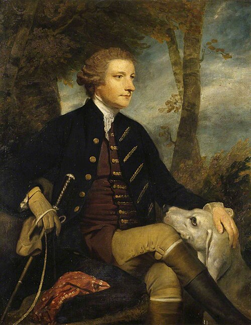 Sir Thomas Dyke Acland, 3rd/7th Baronet Acland of Columb-John MP (1722-1785), 1767, Joshua Reynolds