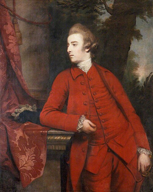 Colonel John Dyke Acland (1746-1778), 1769, Joshua Reynolds