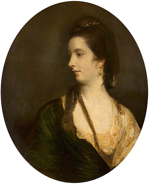 Frances Payne, Mrs William Woodley (1738-1813), 1758, Joshua Reynolds