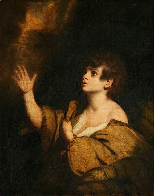 The Calling of Samuel, 1773, Joshua Reynolds