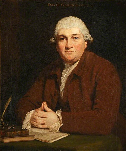 David Garrick (1717-1779) ‘The Prologue Portrait’, 1776, Joshua Reynolds